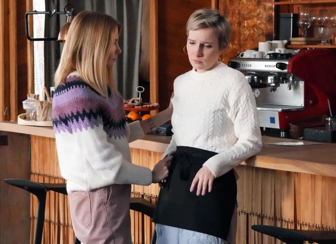 Barwy szczęścia odc. 3214. Sonia (Weronika Nockowska), Dominika (Karolina Chapko)