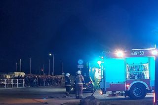 Pożar centrum dystrybucyjnego Żabki