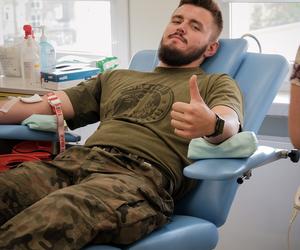 Terytorialsi z Przemyśla zebrali w lipcu 35 litrów krwi dla mieszkańców! 