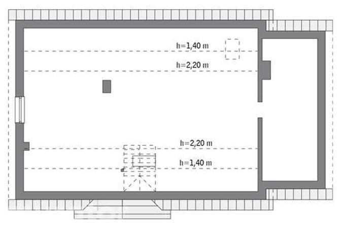 Projekt domu M190 Znamienity z katalogu Muratora - wizualizacje, plany, rysunek, aranżacje, zdjęcia gotowego domu