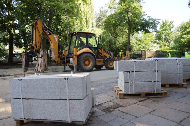 Na ul. Lipowej w Łodzi powstaje kolejny woonerf