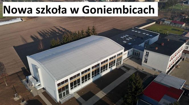 Nowa szkoła w Goniembicach gotowa