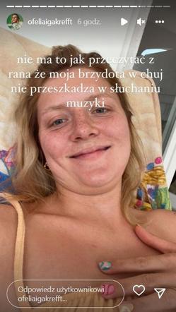 M jak miłość. Iga Krefft (Ula)