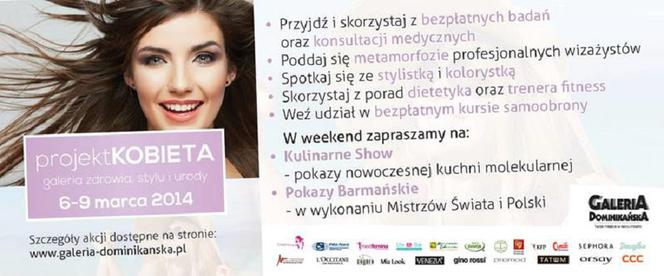 Projekt kobieta w Galerii Dominikańskiej