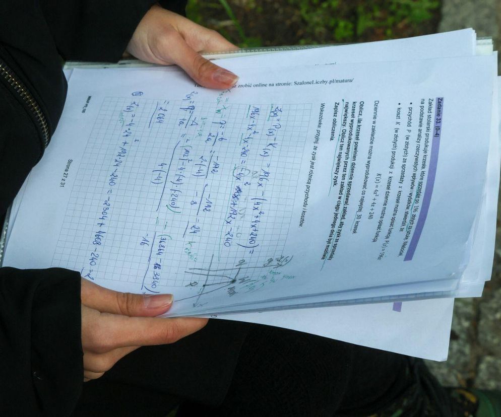 Matura 2025 matematyka poziom podstawowy - ARKUSZ CKE, ZADANIA. Co było na egzaminie 6.05.2025?