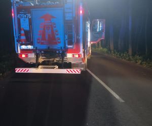 Wypadek w gminie Wojcieszków