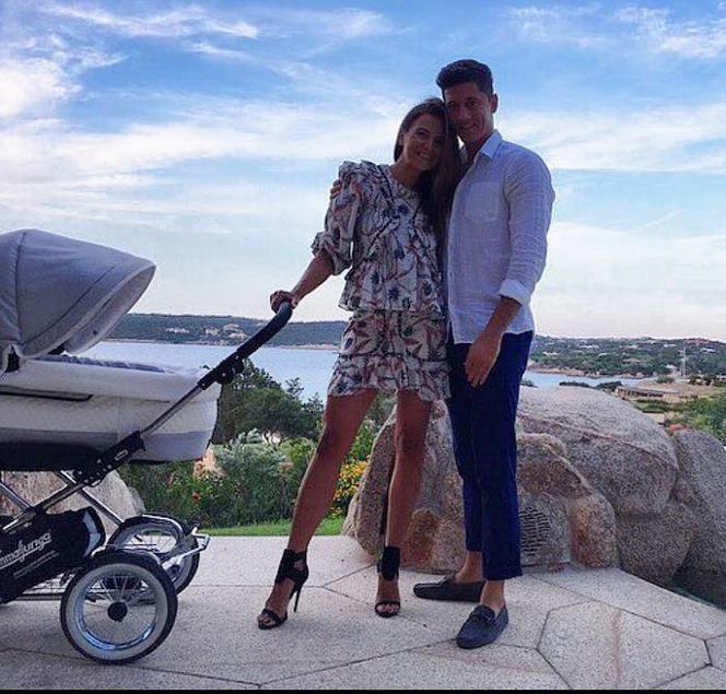 ANNA I ROBERT LEWANDOWSCY Z CÓRKĄ