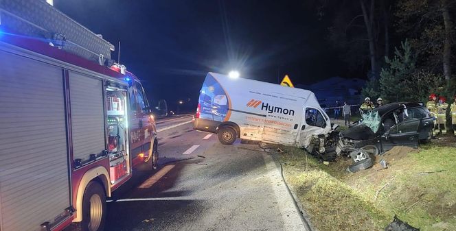 Wypadek śmiertelny w Chmielniku na trasie krajowej numer 73