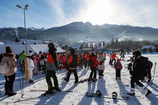 Oblężenie turystów w Tatrach na Boże Narodzenie