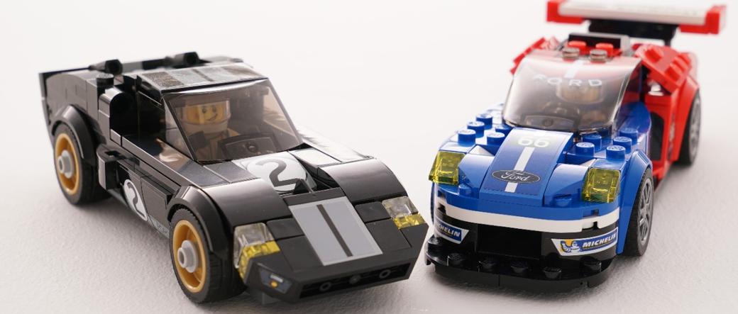 Fordy GT40 z klocków LEGO