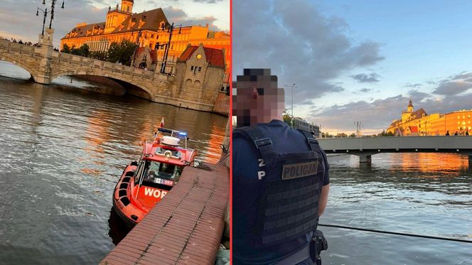 Tragedia w centrum Wrocławia. Z Odry wyłowiono ciało mężczyzny