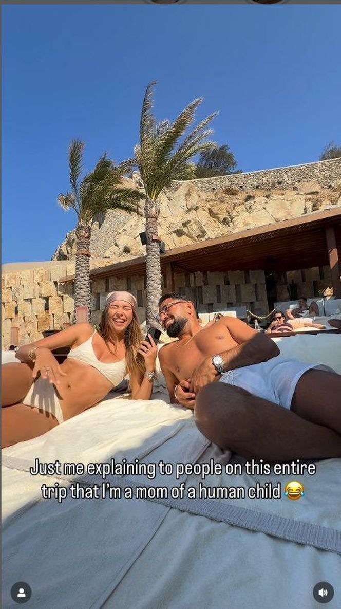 Sandra Kubicka wypoczywa na Mykonos