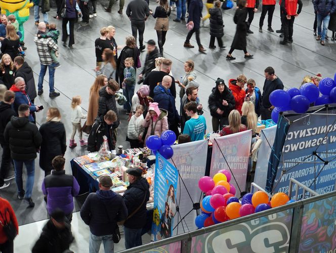 33. Finał WOŚP w Sosnowcu. Arena Sosnowiec pełna wolontariuszy i darczyńców