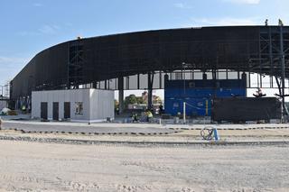 Budowa stadionu w Szczecinie - sierpień 2020