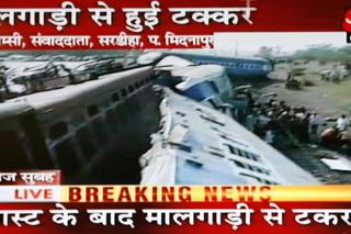 Zamach na pociąg w Indiach 