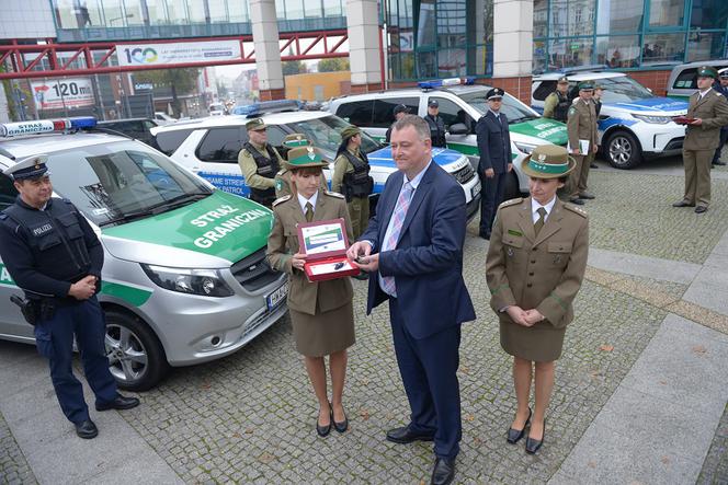 Nowe samochody Straży Granicznej