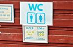 Cena toalety nad Bałtykiem może szokować
