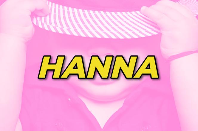 Dziewczynki - miejsce 3.: Hanna