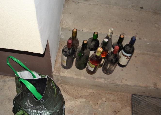 Krajenka: Amatorzy wina buszowali w cudzej piwnicy. Lokalni smakosze