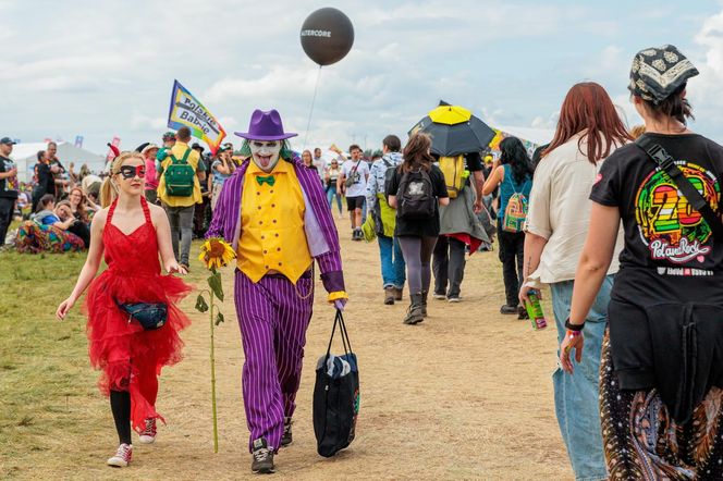 Festiwalowicze na Pol'and Rock Festivalu 2025