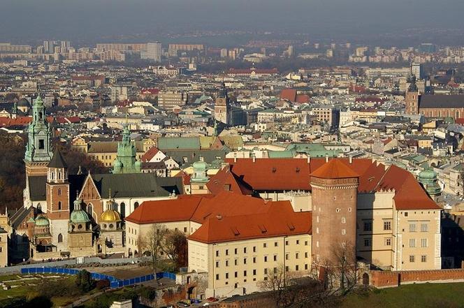 Wawel z katedrą i zamkiem