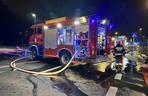 Wielka akcja strażaków na Bielanach. Na stacji ulatniał się gaz, pracownicy ewakuowani