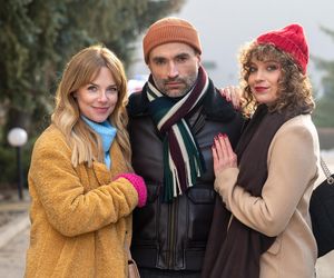 Na sygnale, odc. 700. Wanda (Anna Lemieszek), Benio (Hubert Jarczak), Basia (Anna Wysocka)