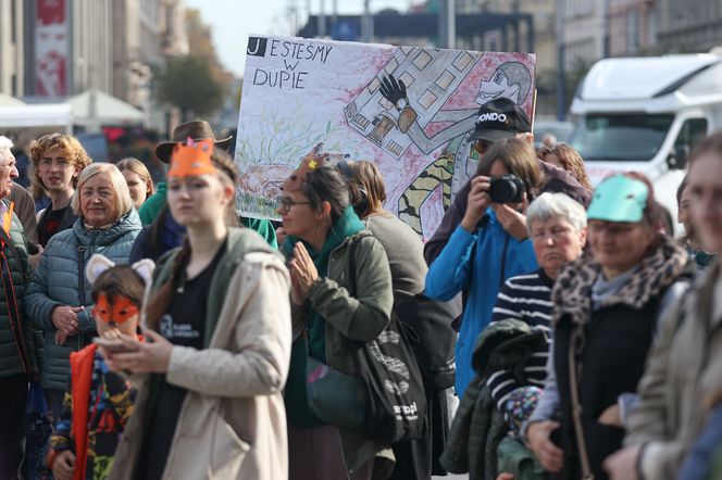 Ulicami Katowic przeszedł I Marsz Śląskiej Przyrody. Wydarzenie, jakiego jeszcze nie było