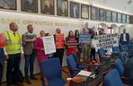Protestowali przeciwko utworzeniu Centrum Integracji Cudzoziemców w Toruniu