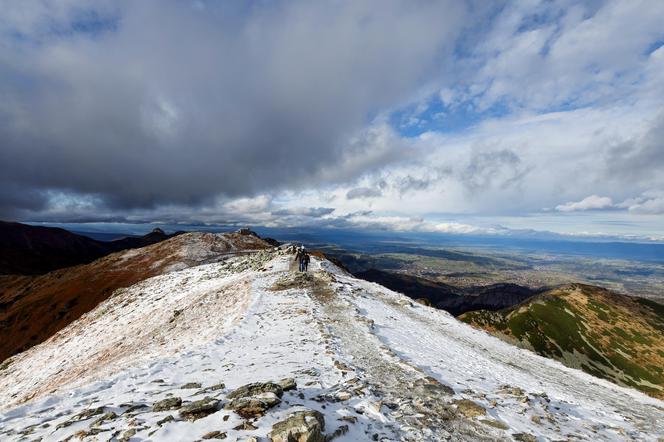 Tatry przysypane śniegiem