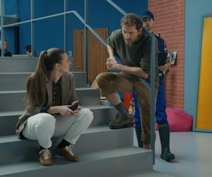 Barwy szczęścia, odc. 3202: Szczepan (Robert Gulaczyk), Gabrysia (Marta Juras)