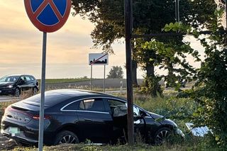 Karolina Gorczyca i Krzysztof Czeczot mieli wypadek