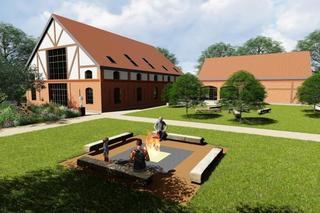 Wizualizacja Centrum Edukacji Przyrodniczej w Grudziądzu