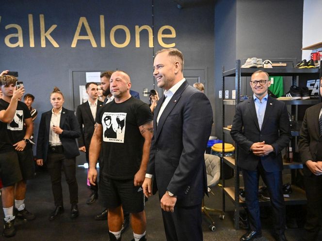Karol Nawrocki odwiedził Gdańsk. Prezydent zajrzał do klubu bokserskiego