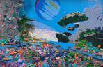 LEGO Avatar - diorama planety Pandora