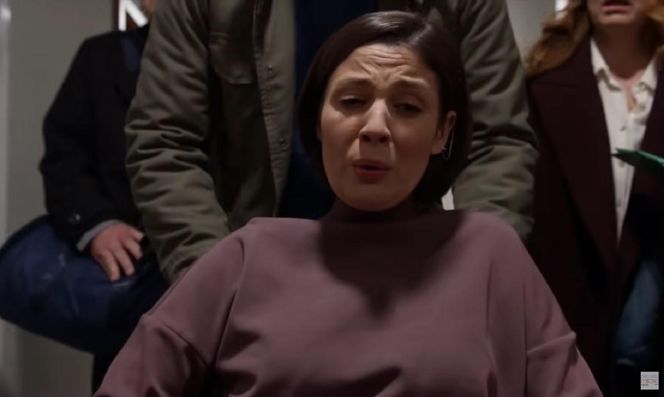 Pierwsza miłość odc. 4019. Kinga (Aleksandra Zienkiewicz), Janek (Maciej Mikołajczyk)