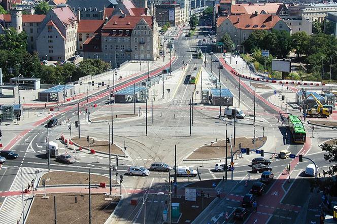 Rondo Kaponiera jest całkowicie przejezdne od 3 września.