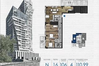 Olszynki Park w Rzeszowie. Plan mieszkania