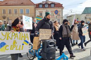 Ulicami Lublina przeszła po raz 6 Manifa. Tym razem - w geście solidarności z Ukrainą