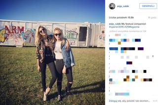 Anja Rubik bawi się na Openerze [ZDJĘCIA]
