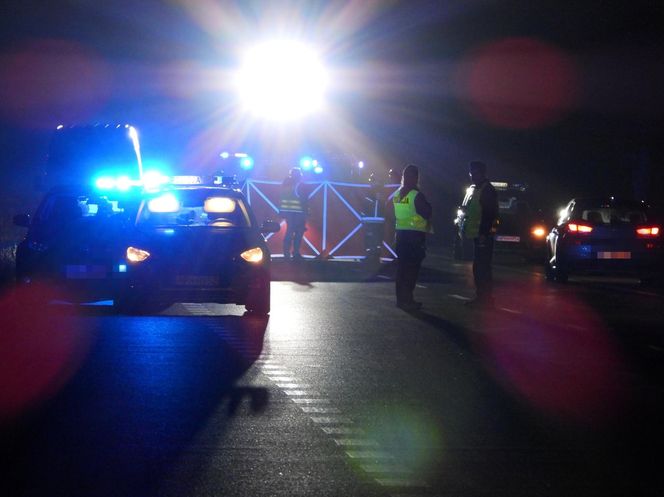 Śmiertelne potrącenie człowieka na prostej drodze. Nie miał szans