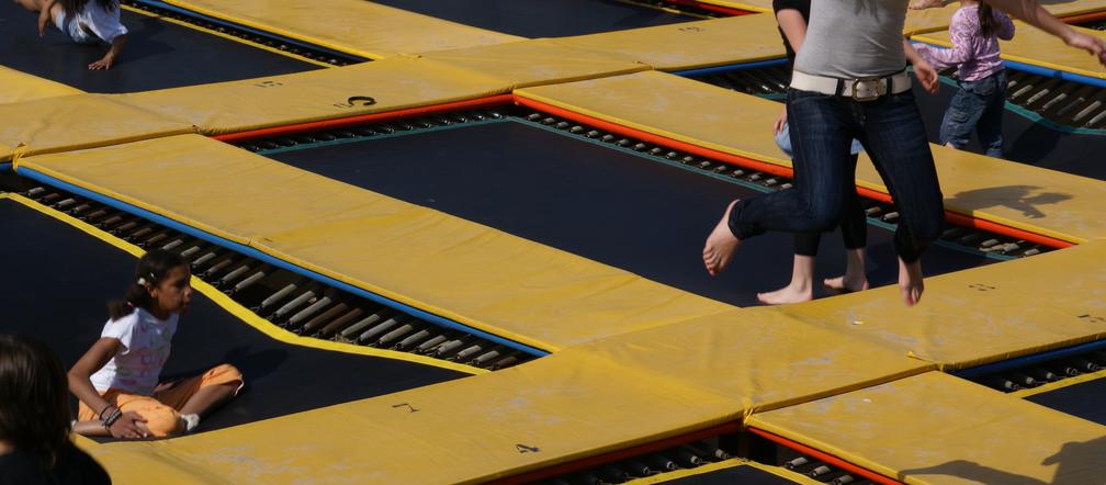 Park trampolin