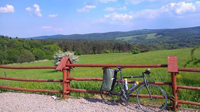 Rowerem w Bieszczady