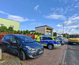 Zderzenie osobówek w Tychach. Sprawca był poszukiwany przez policję 