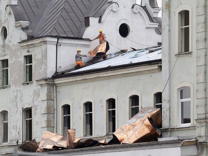 Dworzec Łódź Fabryczna - wyburzanie
