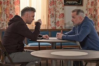 Pierwsza miłość, odcinek 4009: Bartek (Rafał Kwietniewski), Kulas (Marcin Sztabiński) 