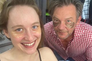 Matylda na planie serialu. Maria Kowalska, Ireneusz Czop