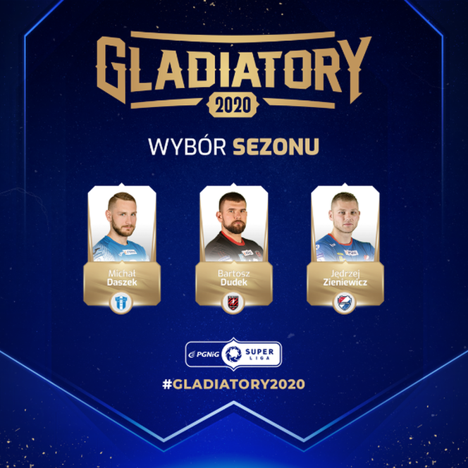 Wybór Sezonu – nominowani / PGNiG Superliga Gladiatory 2020