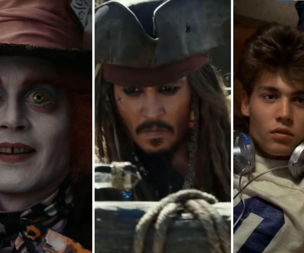 Johnny Depp – Alicja w Krainie Czarów (2010), Piraci z Karaibów: Zemsta Salazara (2017), Koszmar z ulicy Wiązów (1984)