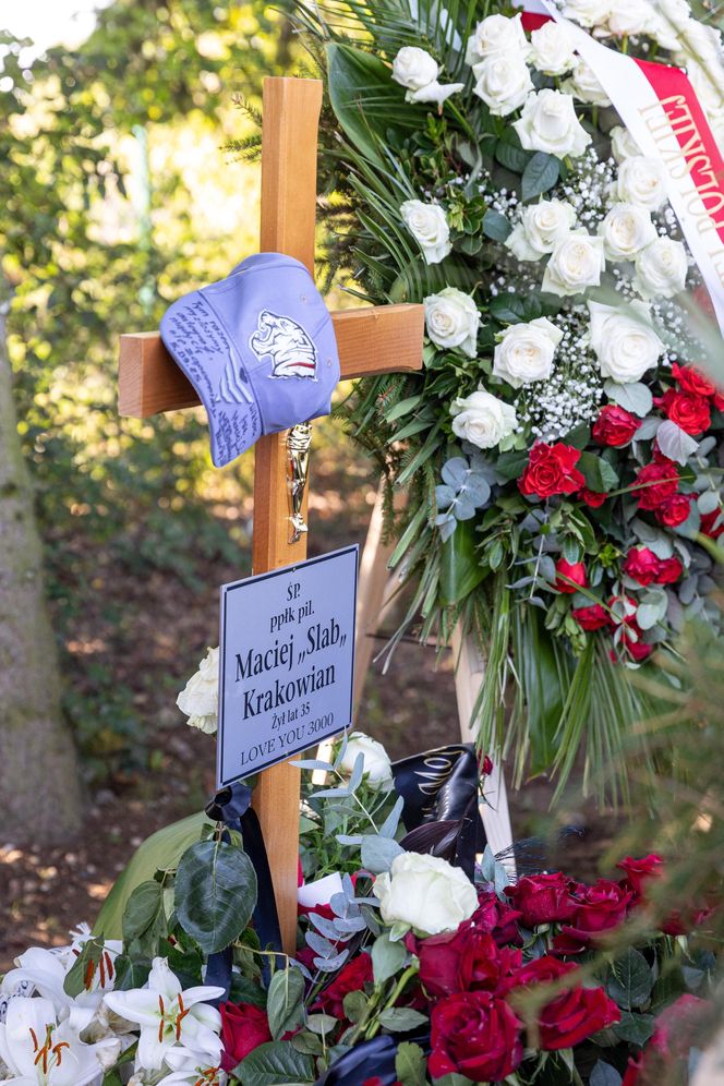 Tak wygląda grób Macieja Krakowiana przez 1 listopada